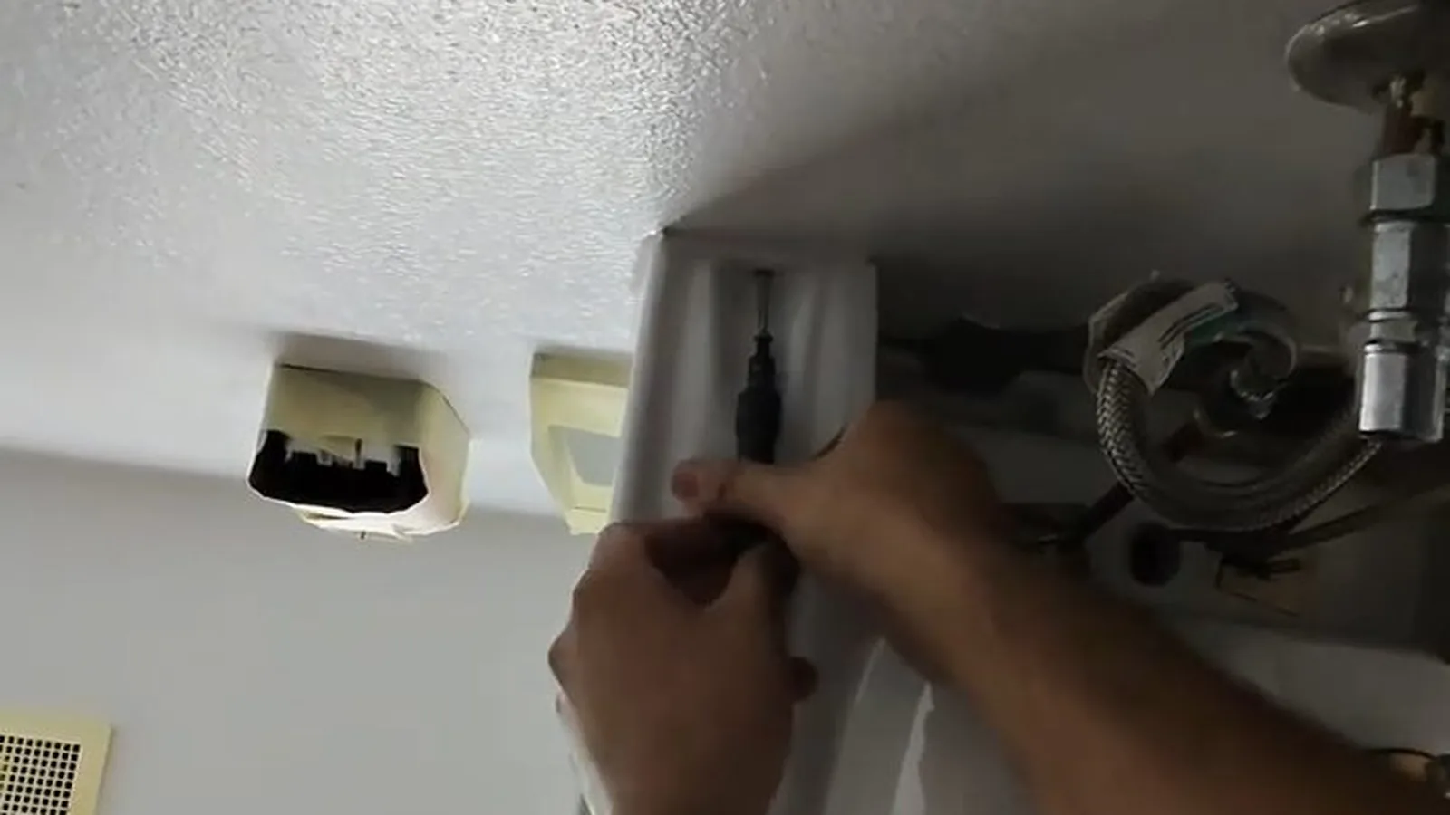 Multiple fixture rough-ins in a commercial restroom project on a plumbing call in Crabapple